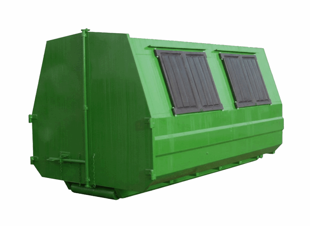 Lukket Container med døre